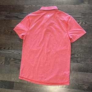 Lululemon Polo Red Short Sleeve Shirt Men
